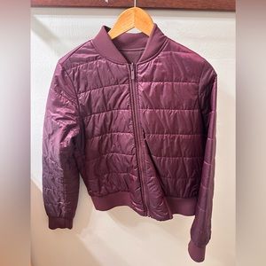 Lululemon reversible bomber jacket